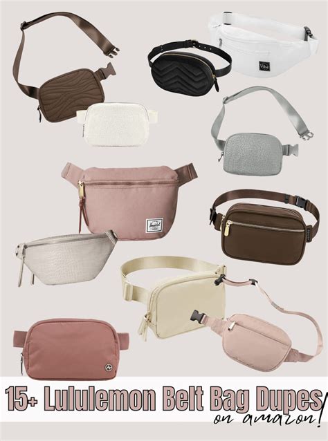 best lululemon dupes belt bag|best lululemon crossbody bag dupe.